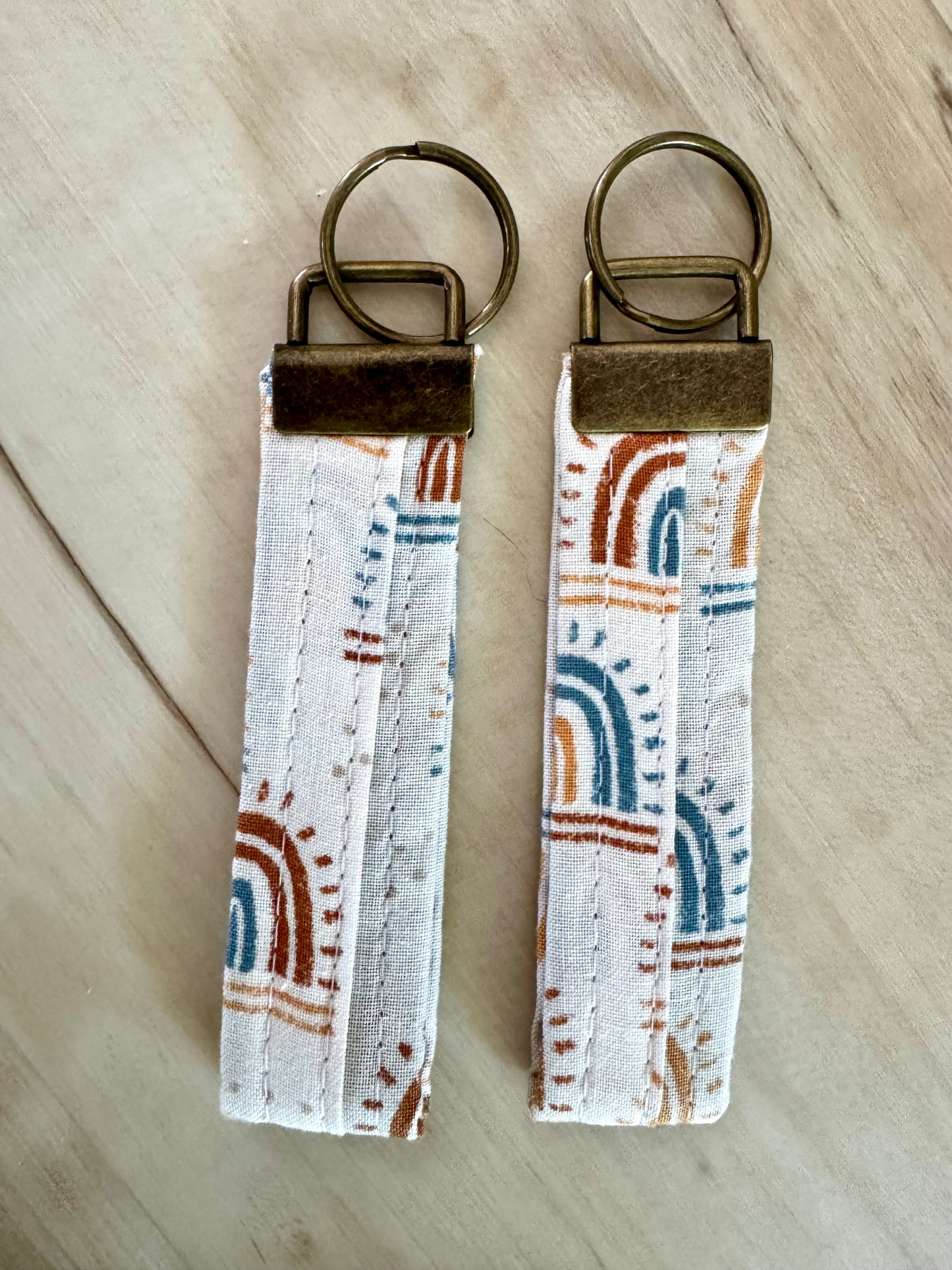 Keychain boho rainbow