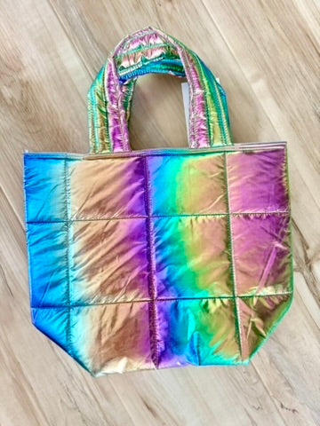 Mini tote Opalescent