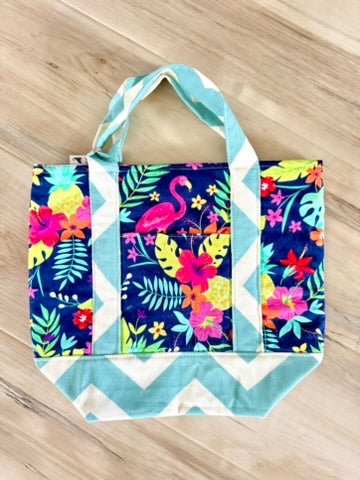 Mini tote Tropical