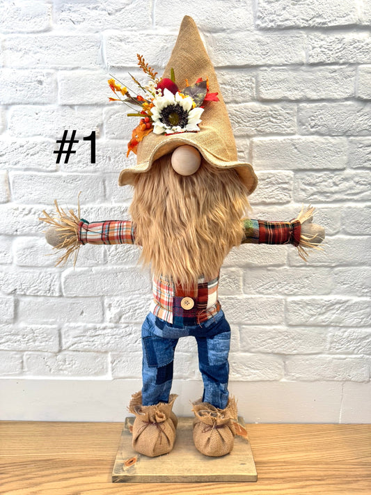 Giant Standing Scarecrow