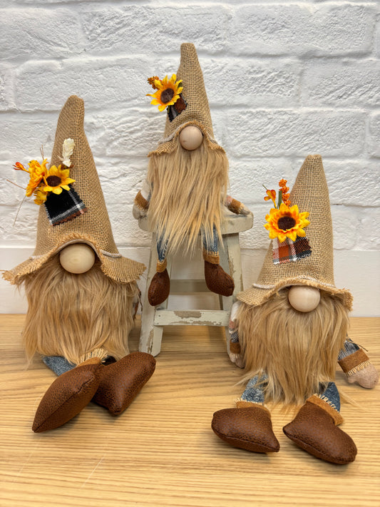 Scarecrow with tan beard