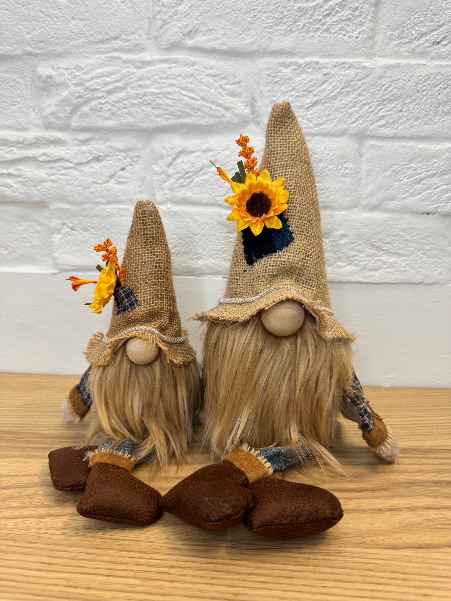 Scarecrow with tan beard