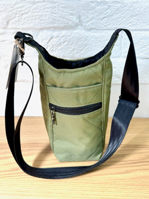 H2O to go bag Green quilted