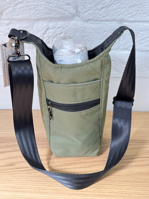 H2O to go bag Green quilted